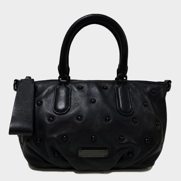 Marc by Marc Jacobs Luna Studded Satchel Bag - Picture 1 of 9